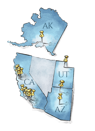 Ministries Map: Province of Elizabeth Ann Seton