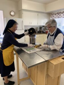 Composting at O'Connor Sisters' Home